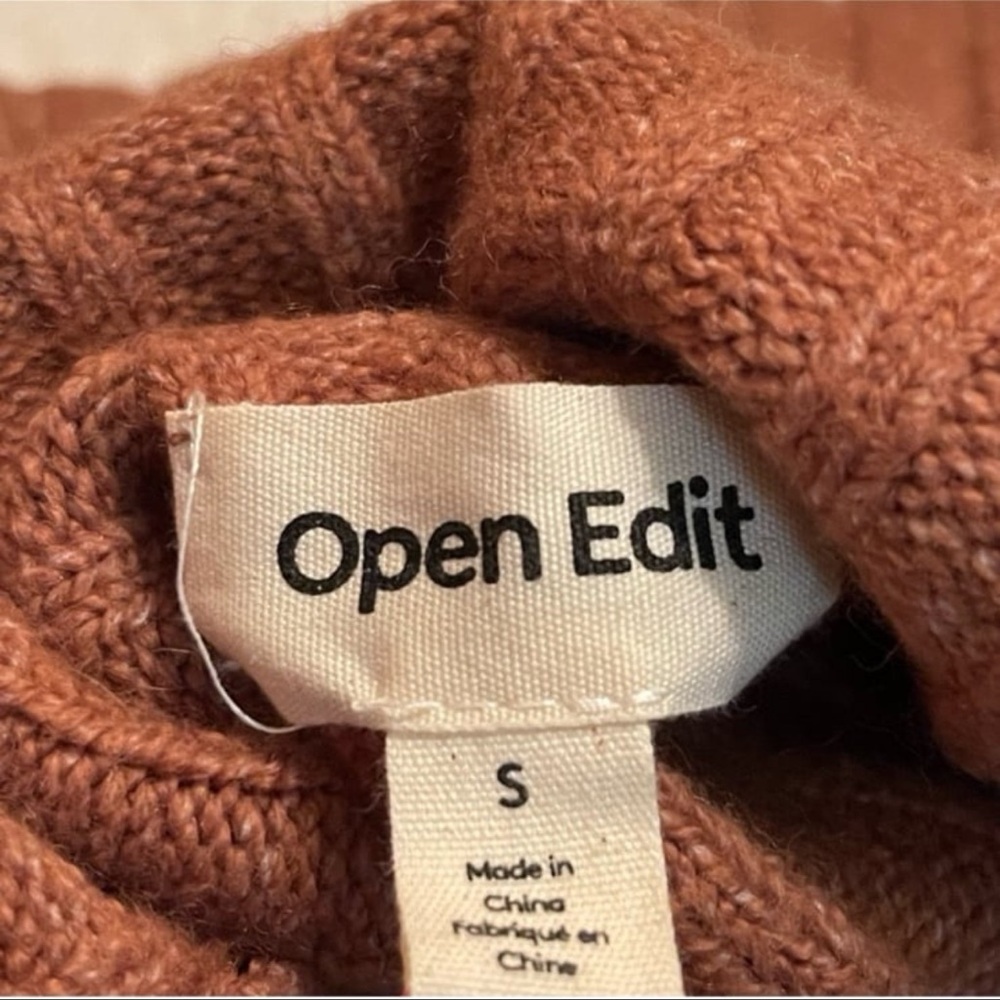 Open Edit Funnel Neck Sweater - Picture 4 of 4